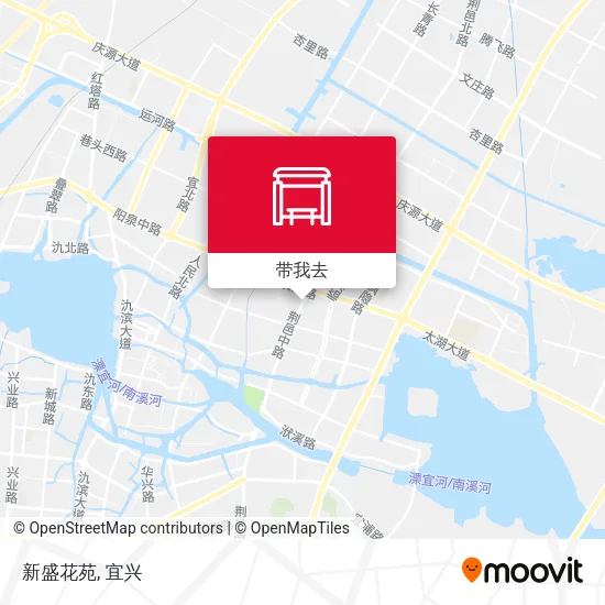 新盛花苑地图