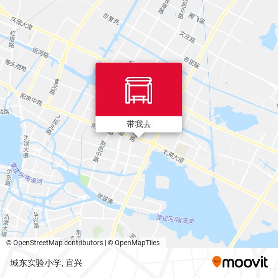 城东实验小学地图