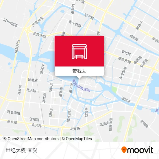 世纪大桥地图