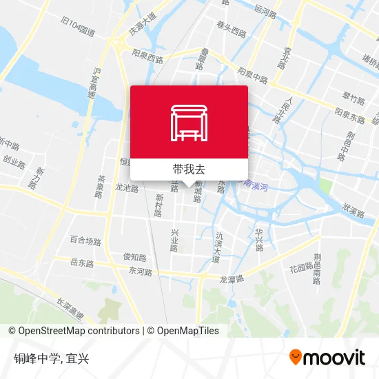 铜峰中学地图