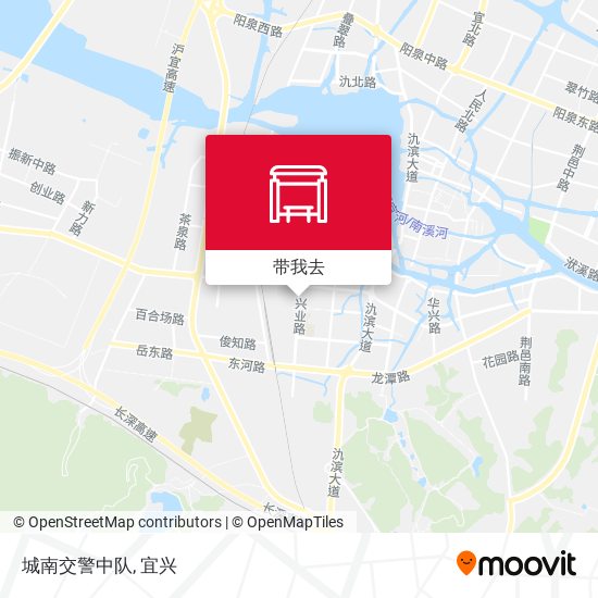 城南交警中队地图
