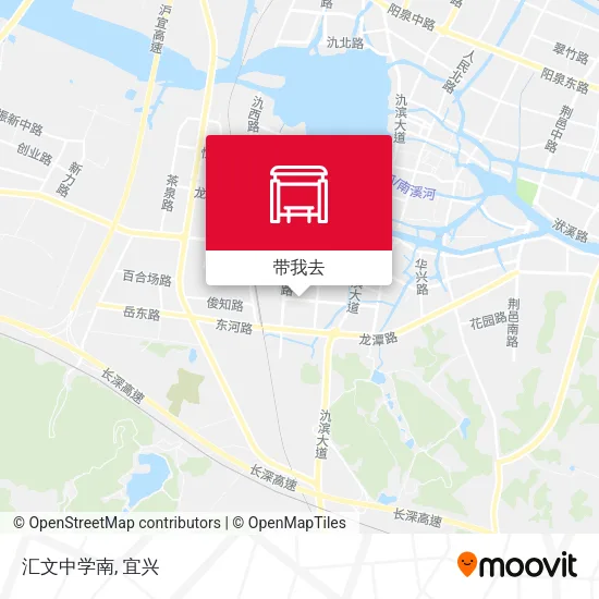 汇文中学南地图