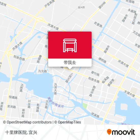 十里牌医院地图