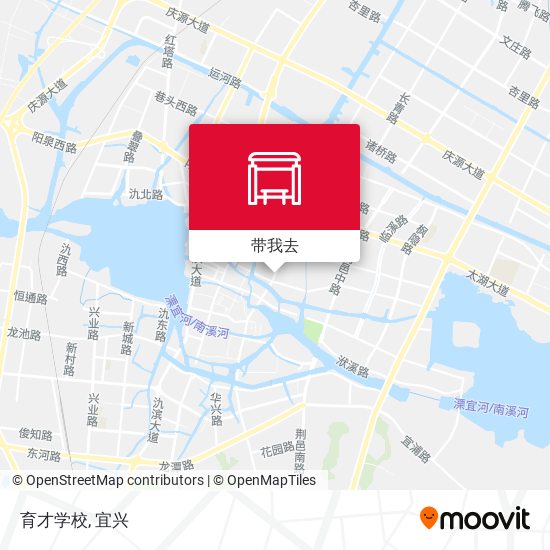 育才学校地图