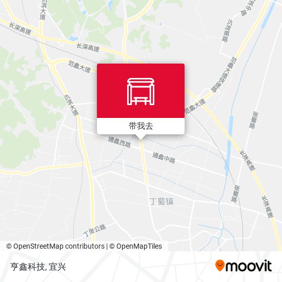亨鑫科技地图