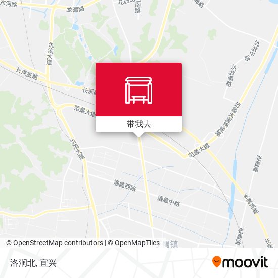 洛涧北地图