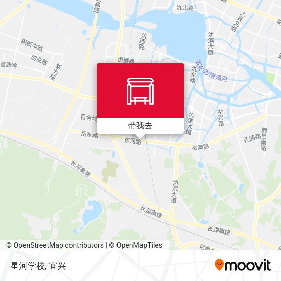 星河学校地图