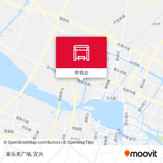 家乐美广场地图