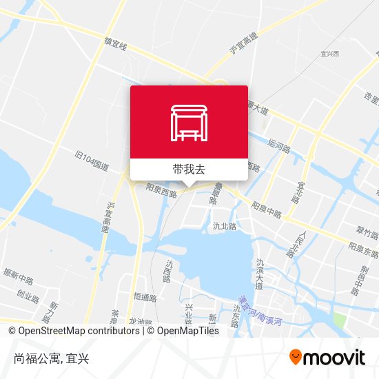 尚福公寓地图