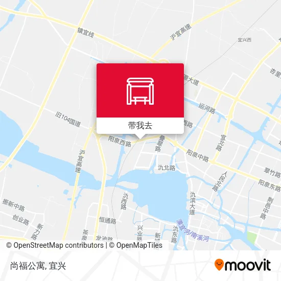 尚福公寓地图