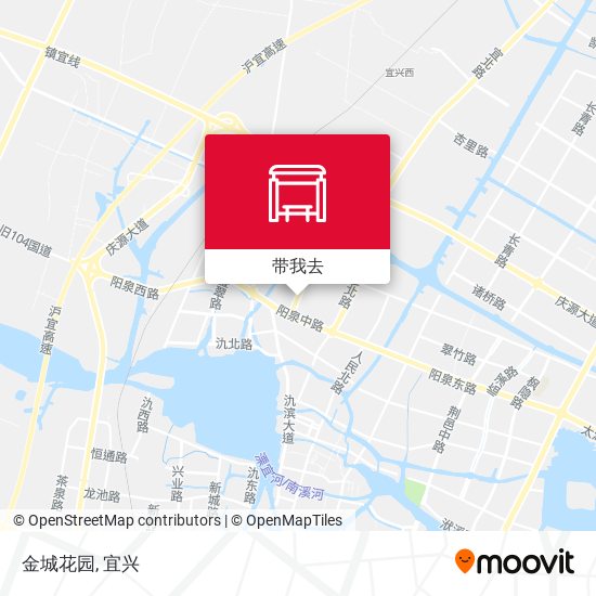 金城花园地图
