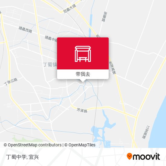 丁蜀中学地图