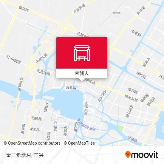金三角新村地图