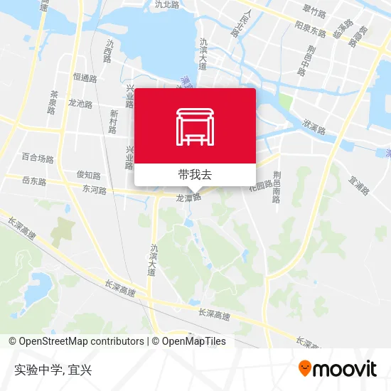 实验中学地图