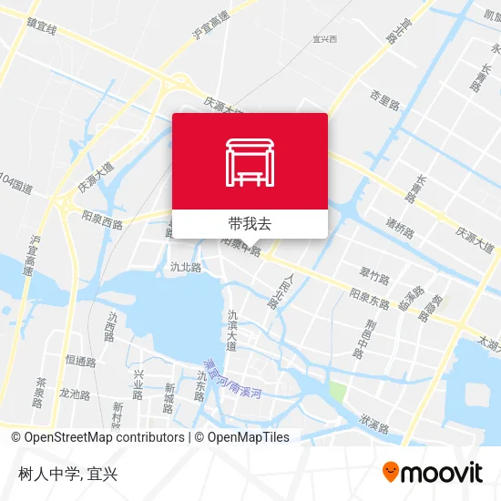 树人中学地图