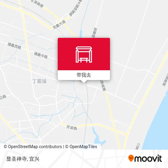 显圣禅寺地图