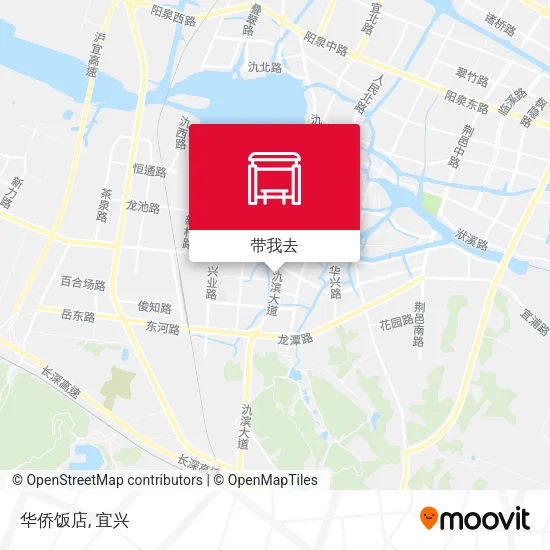 华侨饭店地图