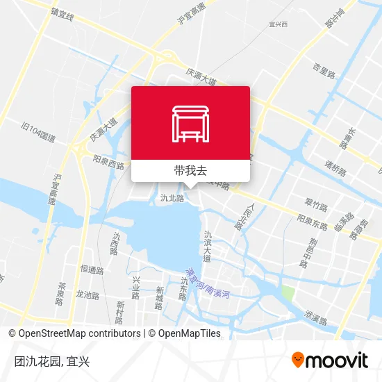 团氿花园地图