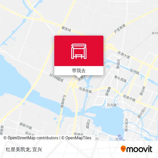 红星美凯龙地图