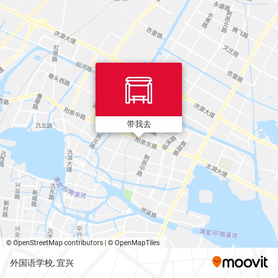外国语学校地图