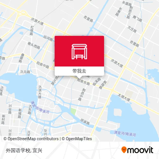 外国语学校地图