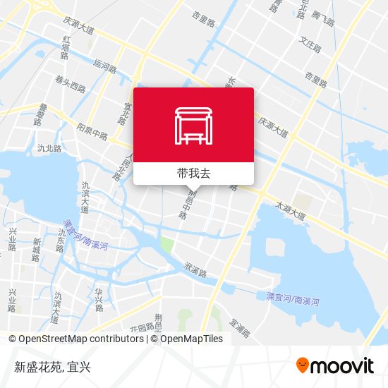 新盛花苑地图