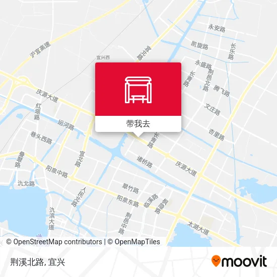 荆溪北路地图