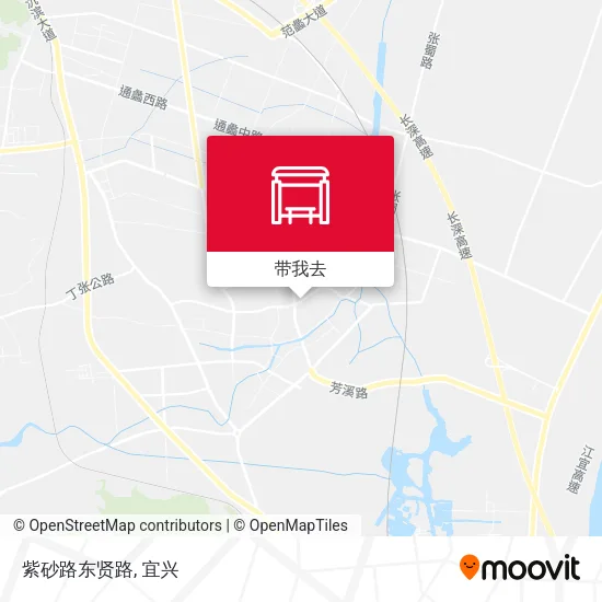 紫砂路东贤路地图