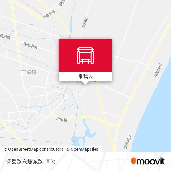 汤蜀路东坡东路地图