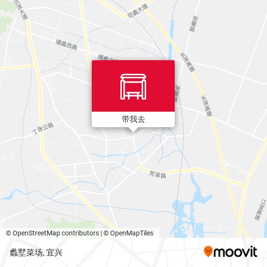 蠡墅菜场地图