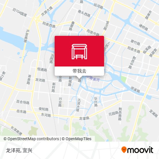 龙泽苑地图
