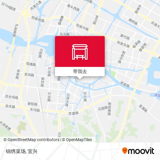 锦绣菜场地图