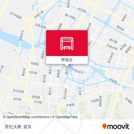 世纪大桥地图