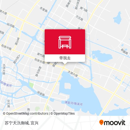 苏宁天氿御城地图