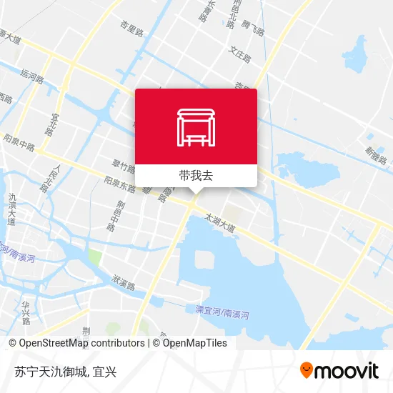 苏宁天氿御城地图