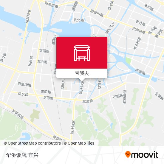 华侨饭店地图
