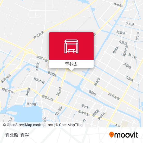 宜北路地图