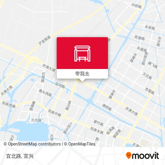 宜北路地图