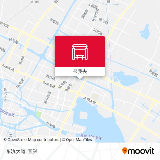 东氿大道地图