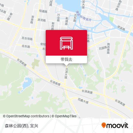 森林公园(西)地图