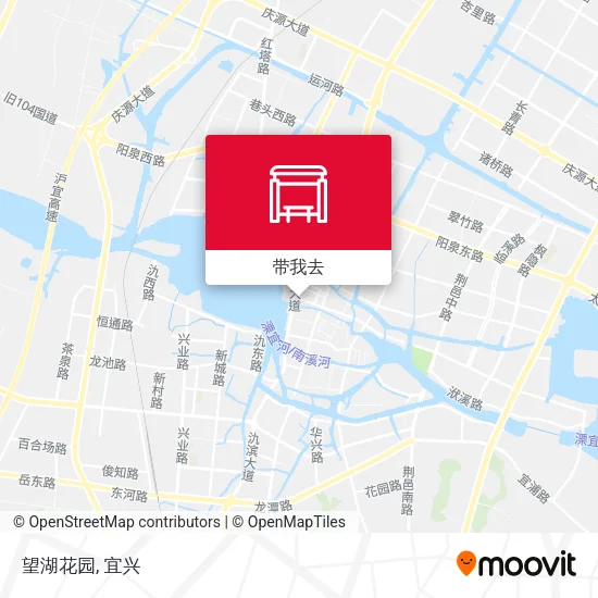 望湖花园地图
