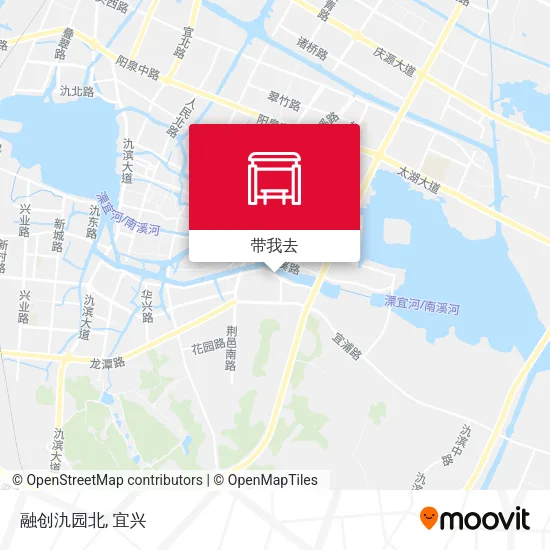 融创氿园北地图
