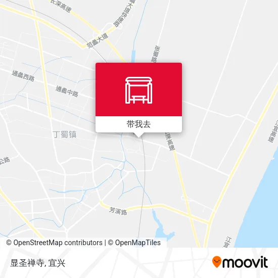 显圣禅寺地图