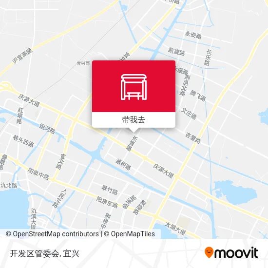开发区管委会地图