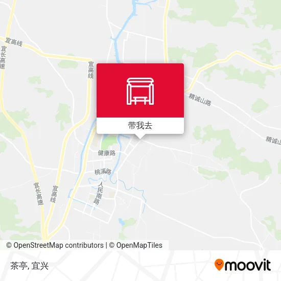茶亭地图