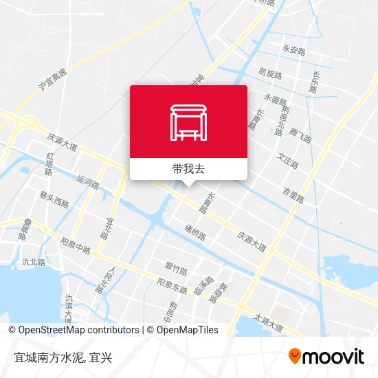 宜城南方水泥地图