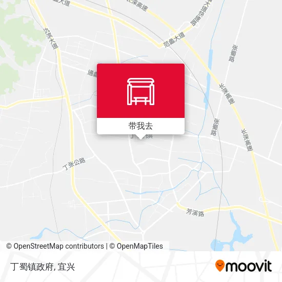 丁蜀镇政府地图