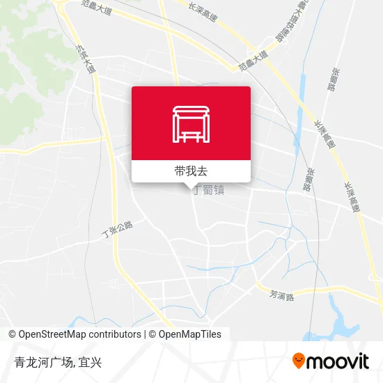 青龙河广场地图