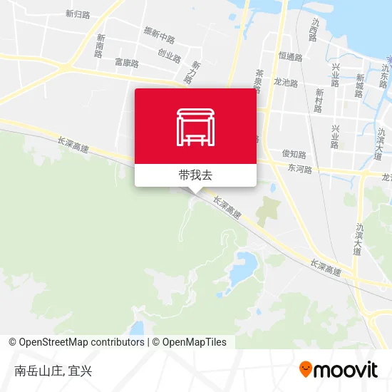 南岳山庄地图