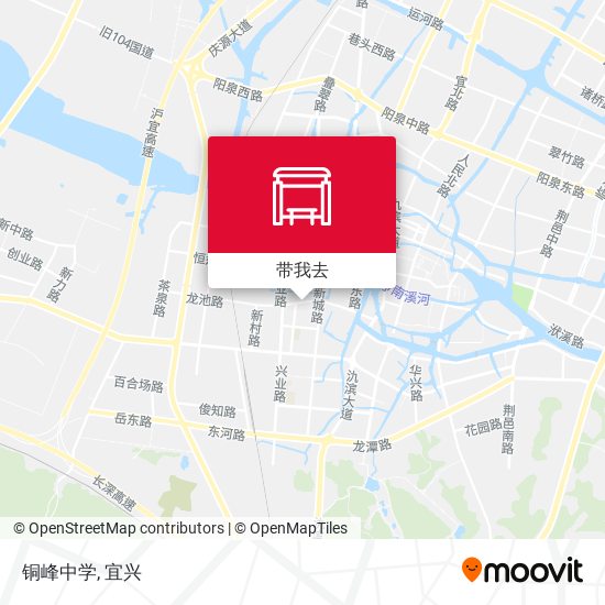 铜峰中学地图